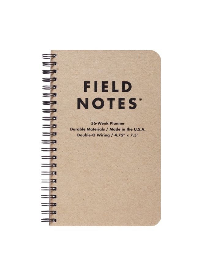 Field Notes 56-Week Planner Brown - Image 1