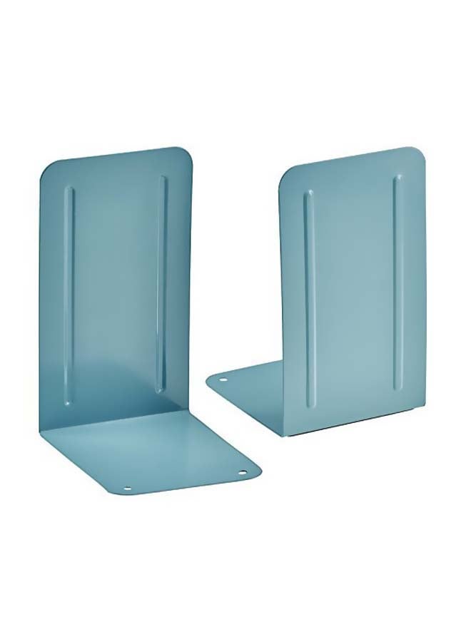 Acrimet 2-Piece Jumbo Premium Bookend Set Green - Image 1
