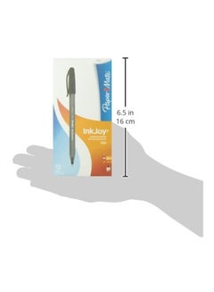 Paper Mate Pack Of 12 InkJoy Ballpoint Pen Black  - Image 3