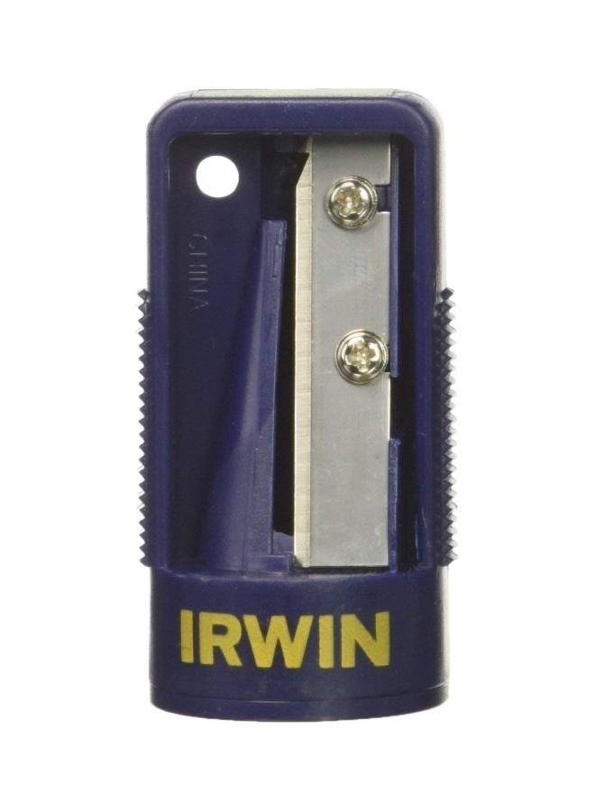 Irwin Tools Carpenter Pencil Sharpener Blue - Image 1