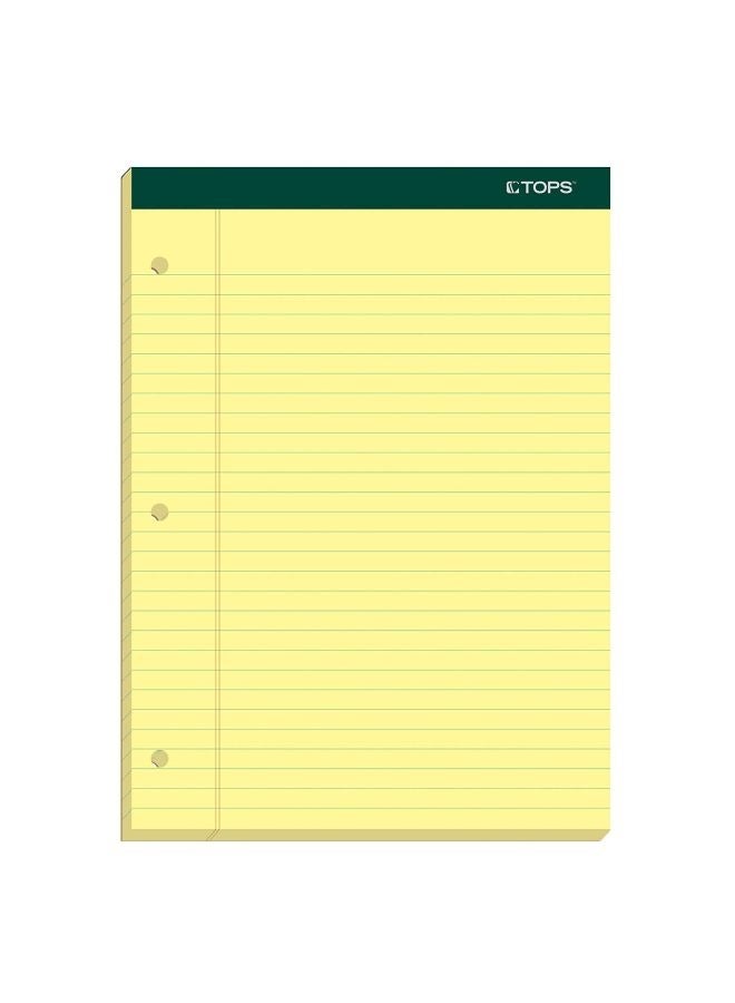 TOPS 3-Piece Docket Writing Pads Yellow  - Image 1