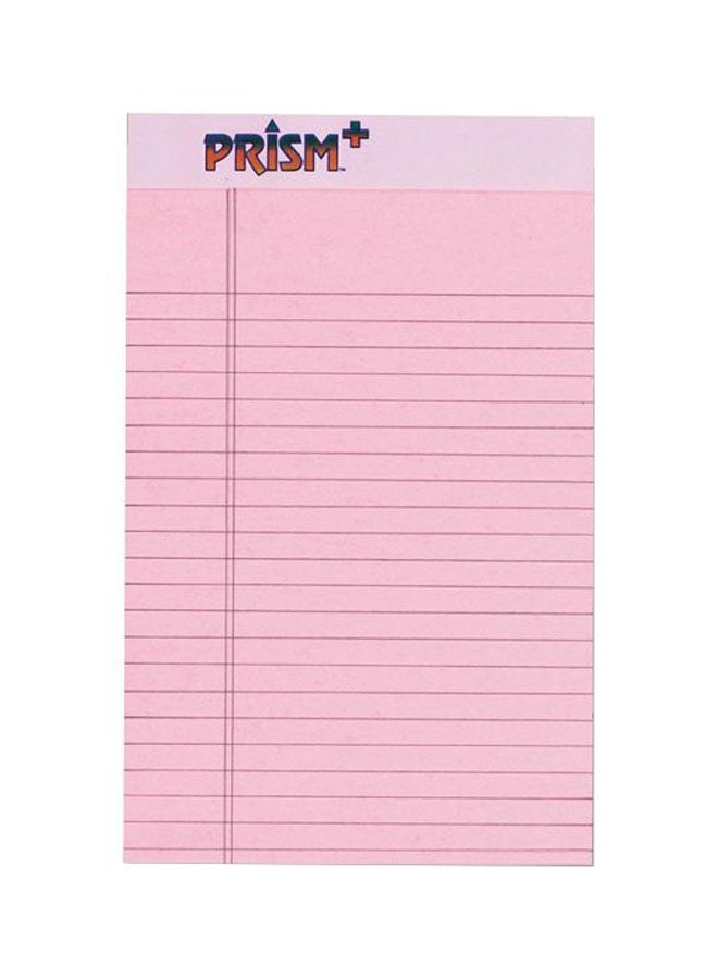 TOPS 12-Pack Legal Pad Pastel Pink