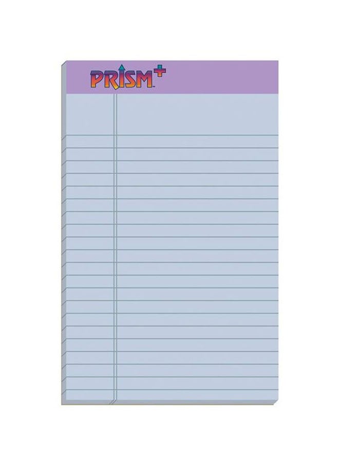 TOPS Pack Of 12 Prism Plus Colored Legal Pads White  - Image 1