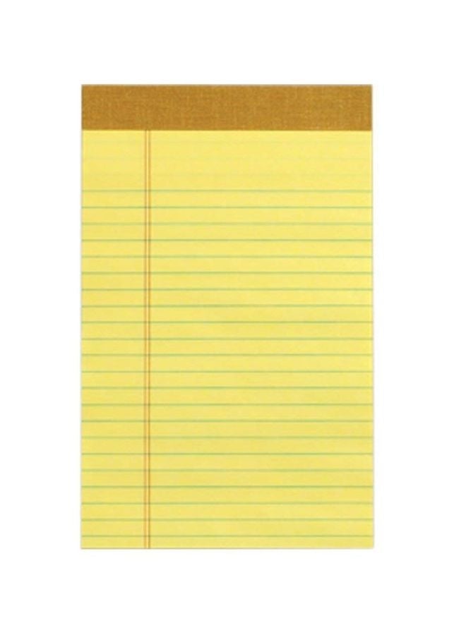 TOPS 24-Piece Writing Pad Yellow/Brown  - Image 1