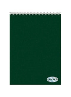 3-Piece Docket Writing Tablet Green