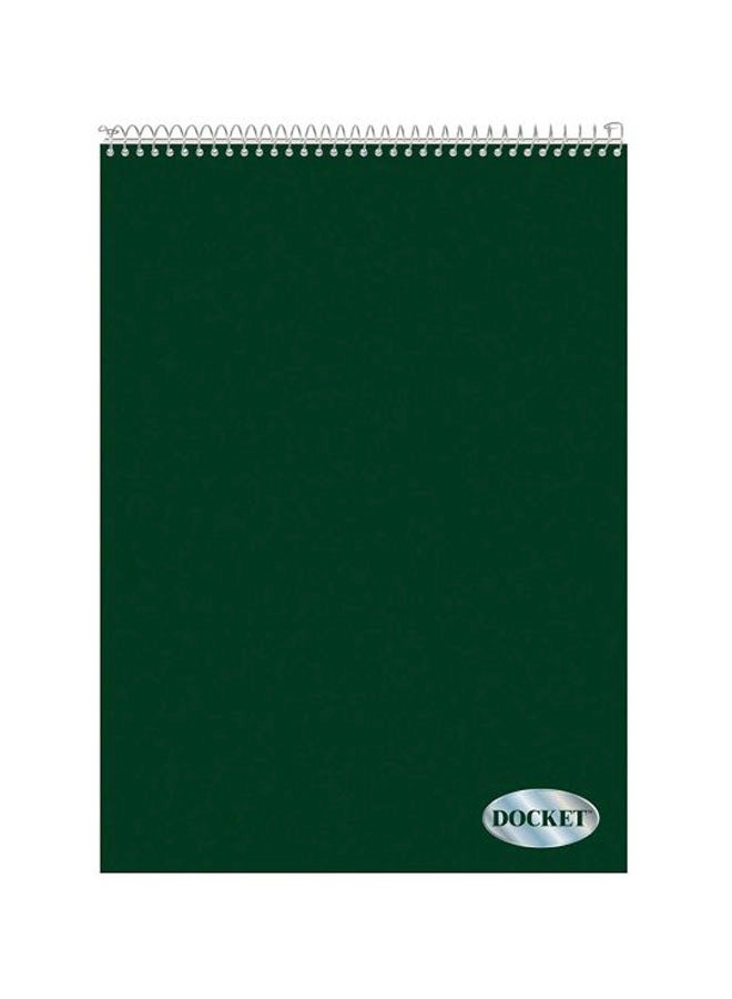 TOPS 3-Piece Docket Writing Tablet Green  - Image 1