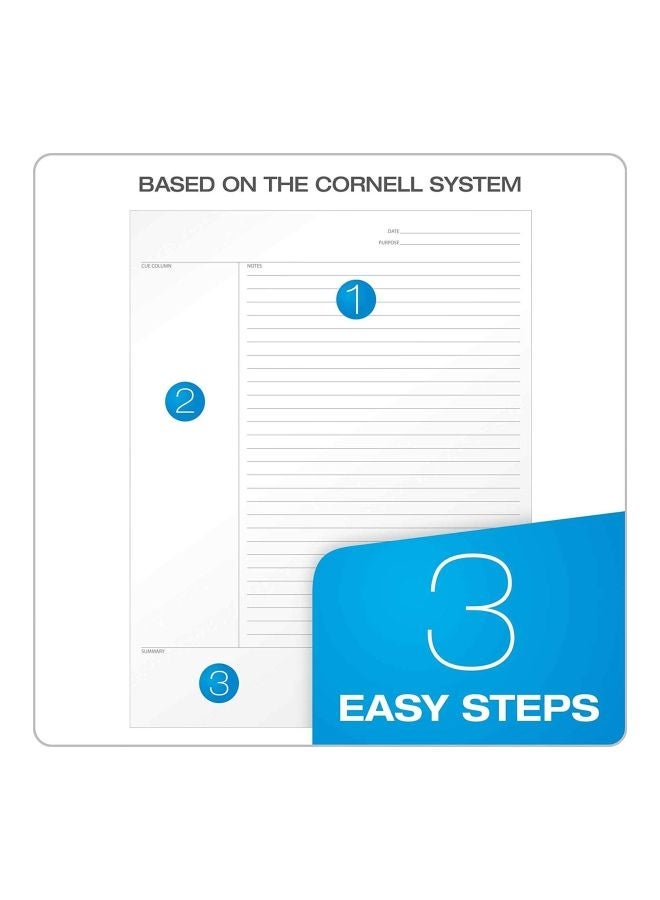 TOPS - Innovative Steno Project Ruled Notebook Black - Image 1