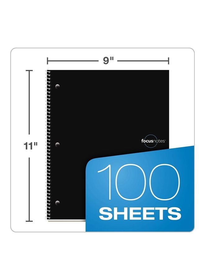 TOPS FocusNotes Ruled Notebook Black  - Image 4