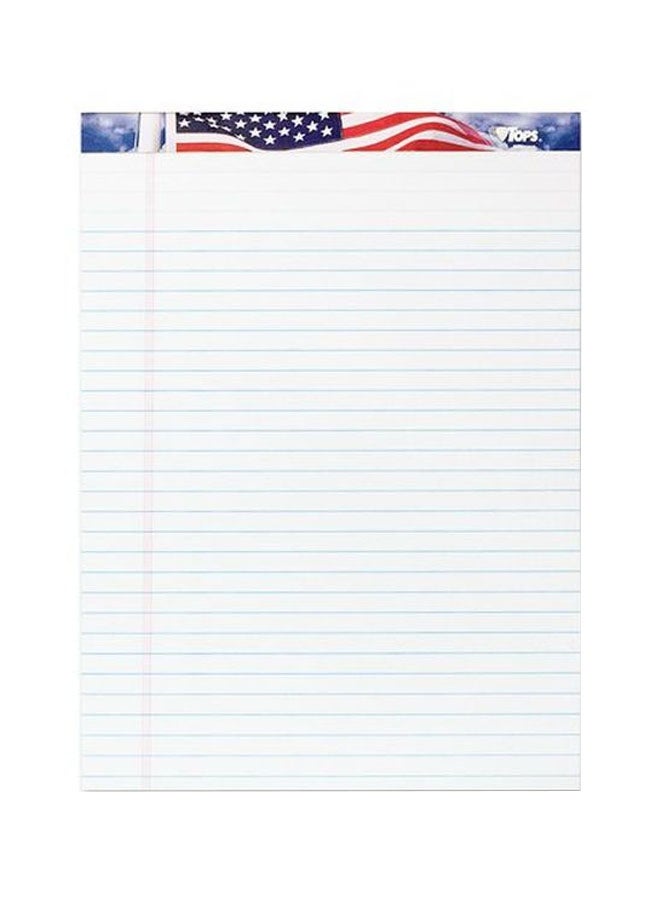 TOPS 3-Piece Writing Pad White  - Image 1