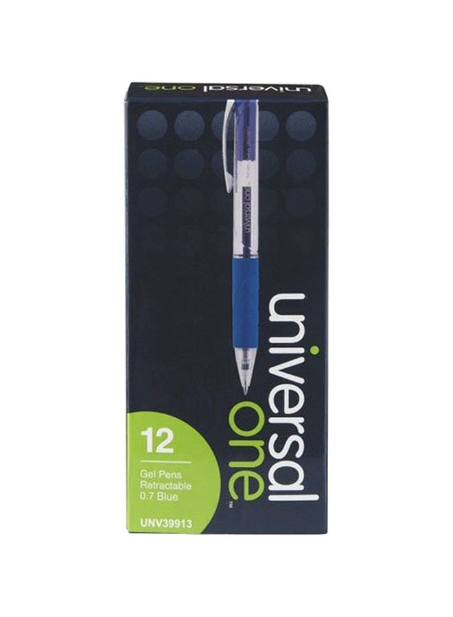 Retractable Roller Ball Pen Blue
