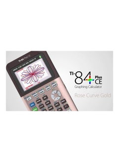 TEXAS INSTRUMENTS Color Graphing Calculator Rose Gold/Grey  - Image 2