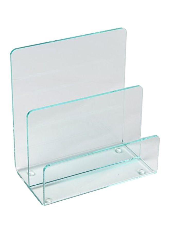 Lorell Paper Sorter Clear - Image 1