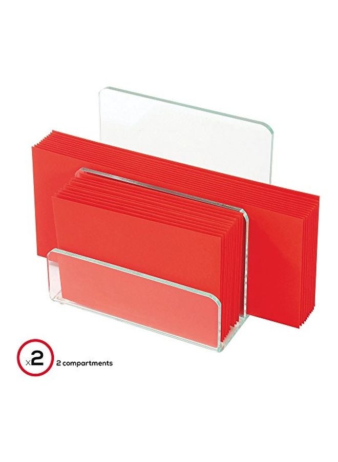 Lorell Paper Sorter Clear - Image 3
