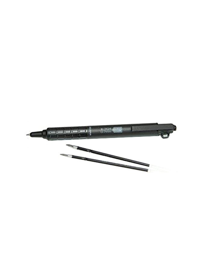Zebra Pen - Tactical Ballpoint Pen Black/Red/White - Image 1