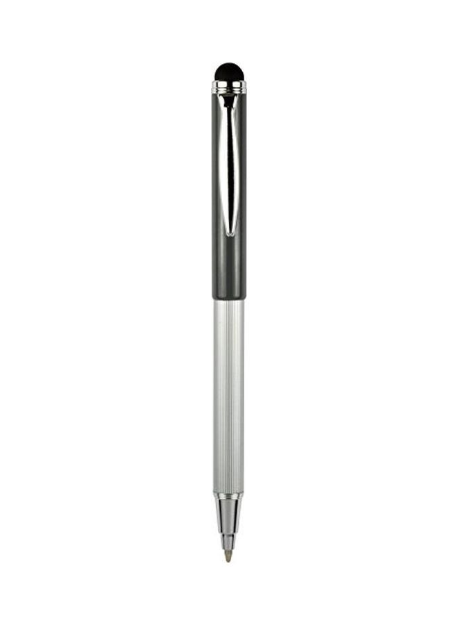 Zebra Pen - 2-Piece Telescopic Ballpoint Pen Black/silver/Blue - Image 1