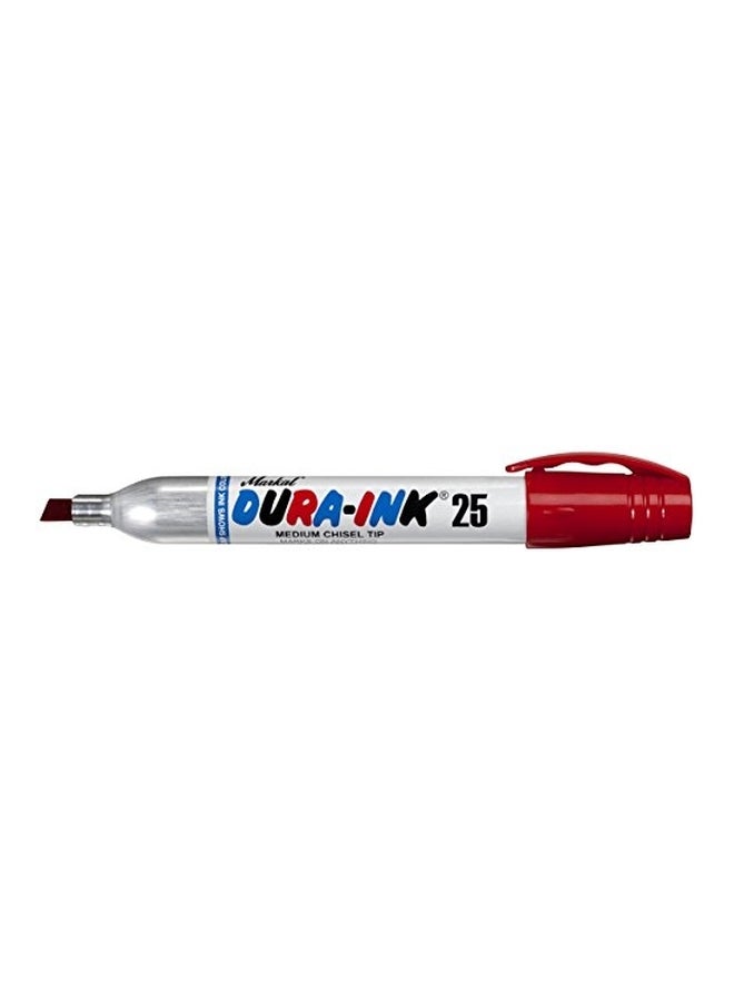 12-Piece Dura-Ink 25 Permanent Ink Marker White/Silver/Red - v1552574932/N21984081A_3