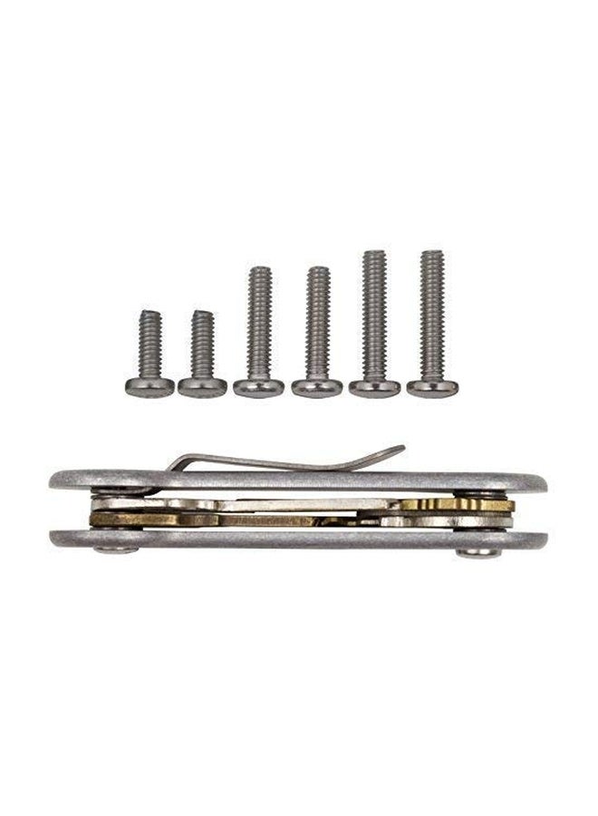 KeyBar Multi-Tool And Keychain Organizer Grey/Black/Red - Image 3