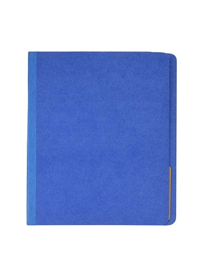 Skilcraft 10-Piece Pressboard Classification Folder Blue - Image 1