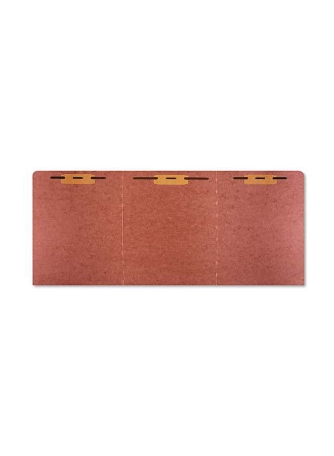 Skilcraft - 10-Piece Tri-Fold File Folder Brown - Image 1