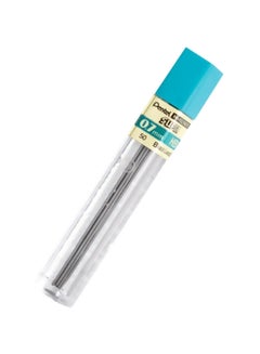 Pentel 12-Piece Hi-Polymer Lead Refill Set Clear 