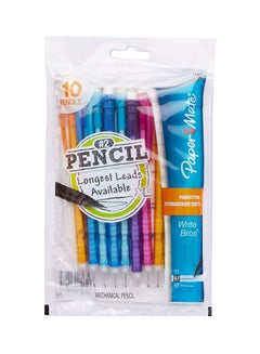 Paper Mate 10-Piece Write Bros. Mechanical Pencils Multicolour  - Image 1