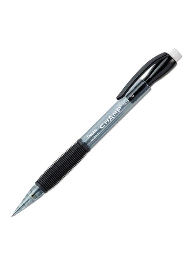 12-Piece Champ Mechanical Pencils Translucent Grey