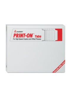 AVERY 30-Set Print-On Double Reverse Collated Dividers White  - Image 1