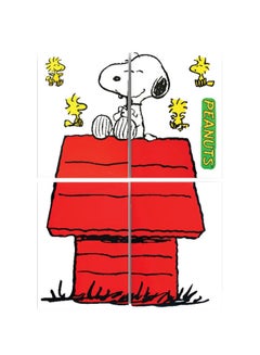 EUREKA 8-Piece Back To School Snoopy Dog House Bulletin Board Set White/Red  - Image 1