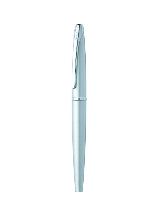 Cross - ATX Fountain Pen With Chrome Appointments Blue - Image 1