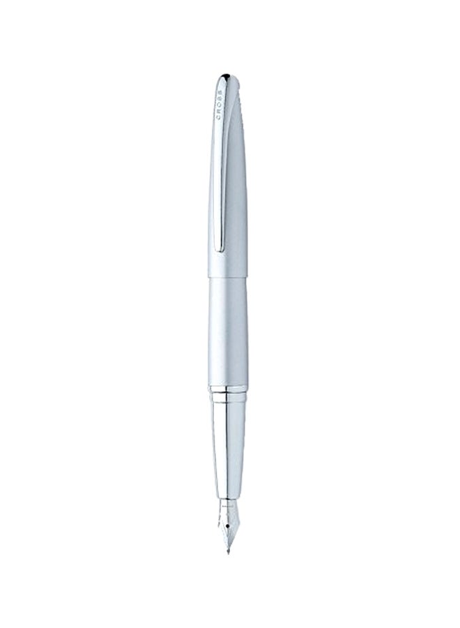 Cross ATX Matte Fountain Pen Silver