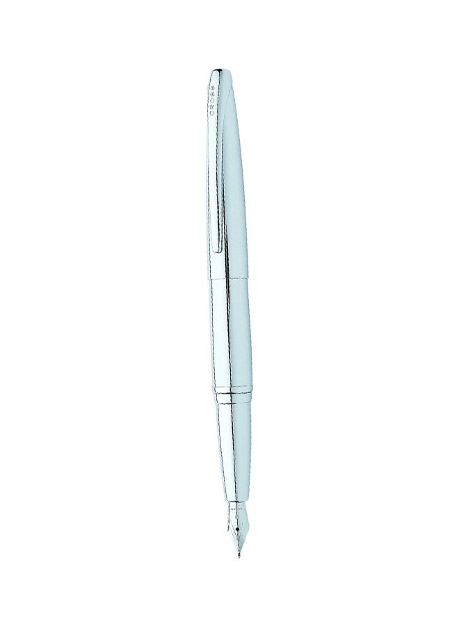 ATX Pure Chrome Fountain Pen Blue - v1552580844/N21984480A_2