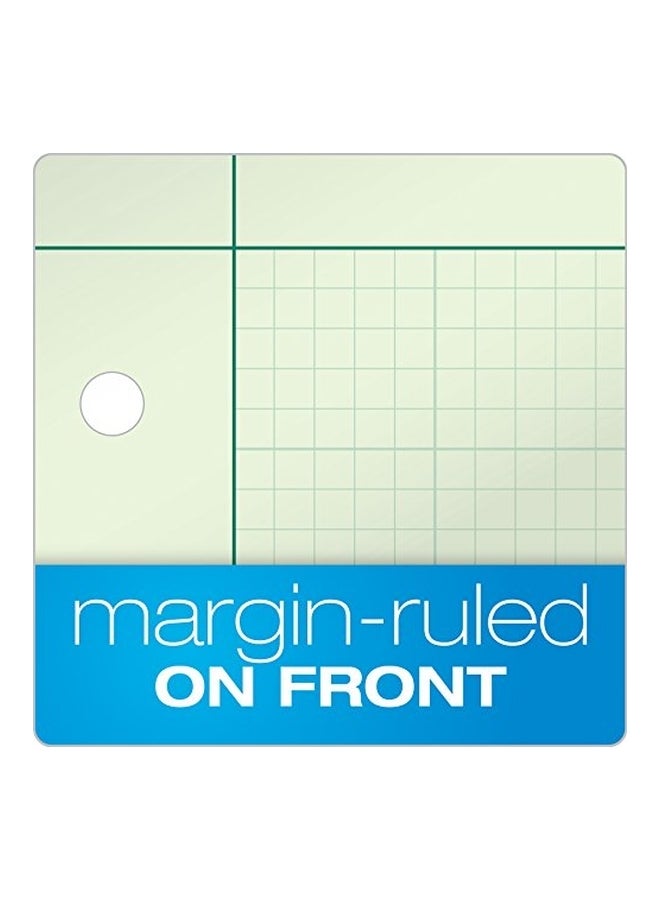 Ampad 100-Sheet Computation Pad Green/Blue/Black - Image 2