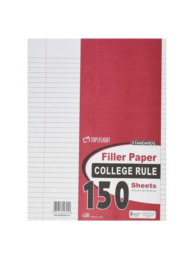Top Flight - College Ruled Filler Paper - Image 1