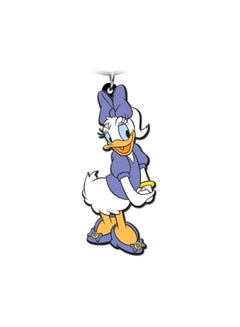 Disney Daisy Duck Keychain Silver/Purple/White 