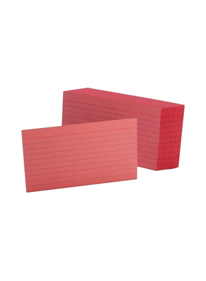 Esselte 100-Piece Ruled Index Card set - Image 1