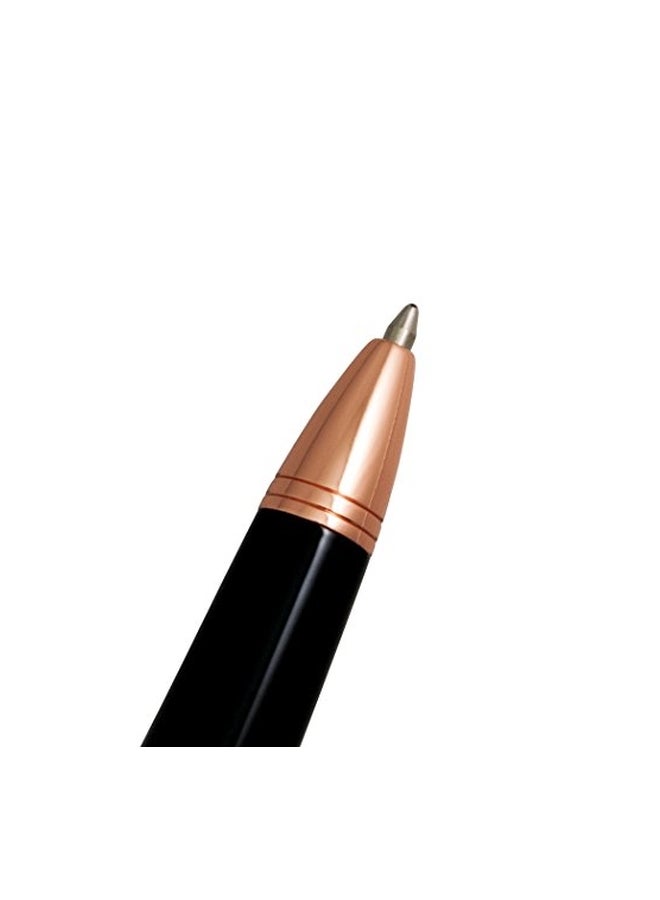 مونت فيردي قلم الحبر إمبريسا اسود/ذهبي وردي - Image 2