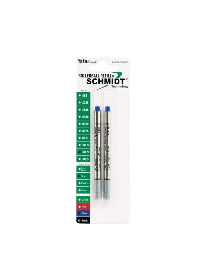 شميت قلم بكرة دوارة قابل لإعادة الملء من كابلس فضي - Image 1