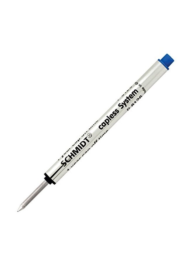 شميت قلم بكرة دوارة قابل لإعادة الملء من كابلس فضي - Image 2