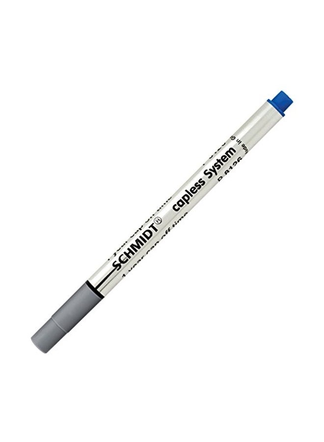 شميت قلم بكرة دوارة قابل لإعادة الملء من كابلس فضي - Image 3