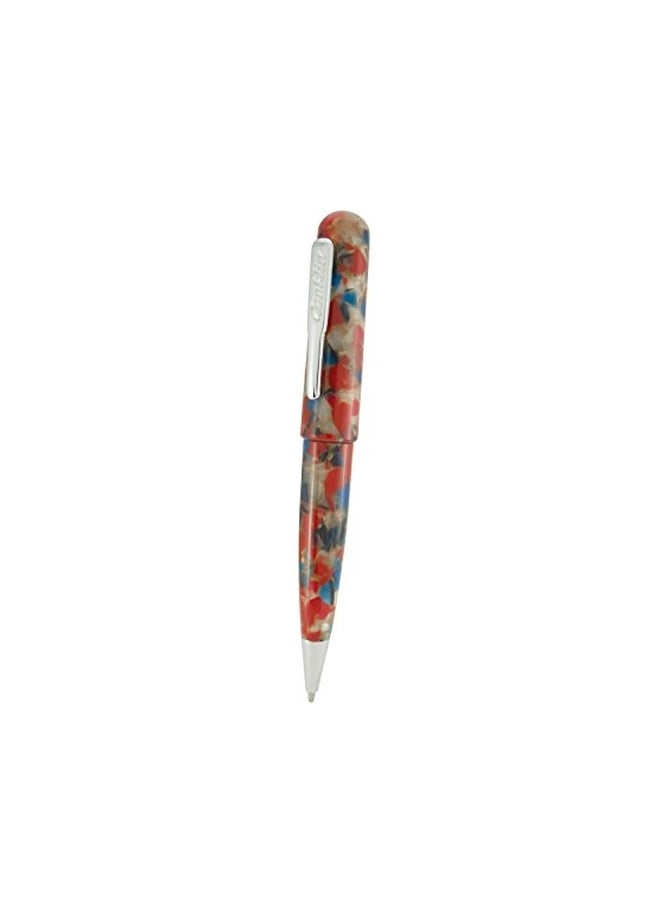 Conklin American Ballpoint Pen Red/Yellow - Image 2