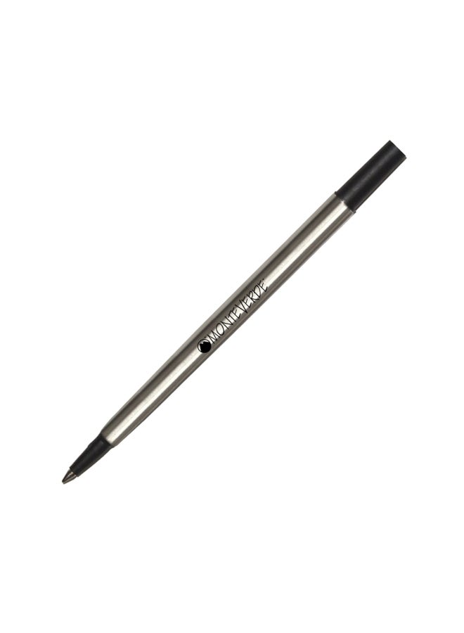Monteverde - Rollerball Pens Refill Silver/Black - Image 1