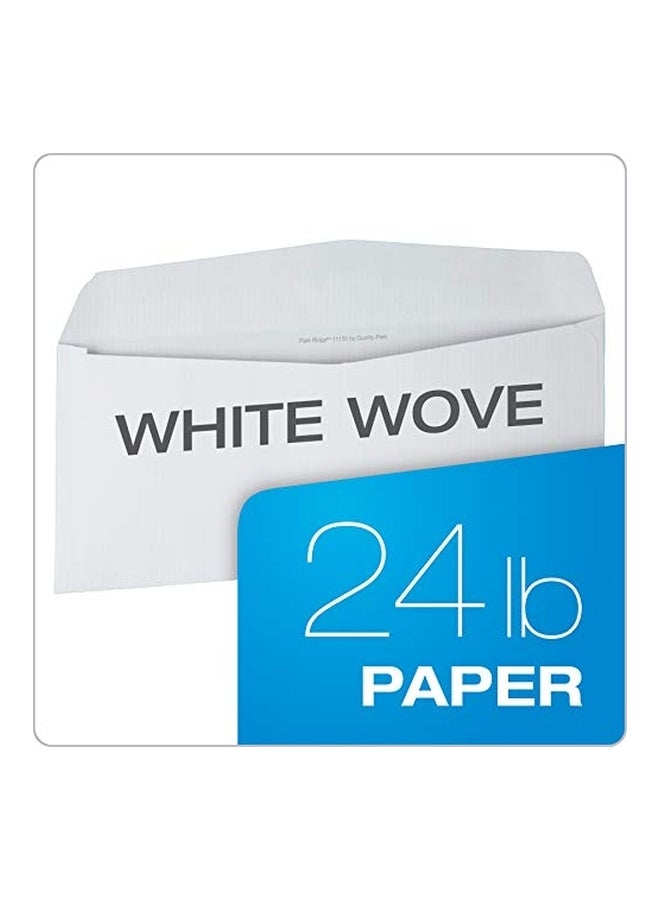 Quality Park 500- Piece Executive Business Envelopes White - Image 2