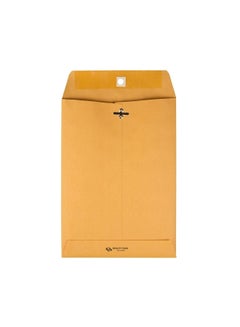 Quality Park 100-Piece Gummed Kraft Clasp Envelopes Brown  - Image 1