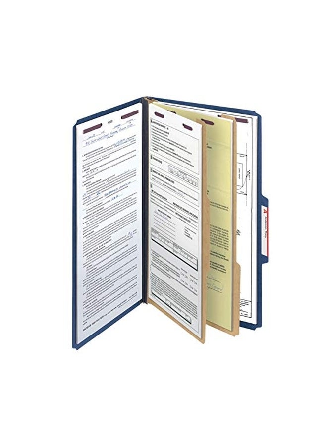 سميد 10 قطع من مجلد ملفات أزرق داكن - Image 2