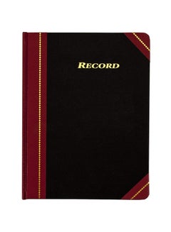 Record Ledger Black/Red