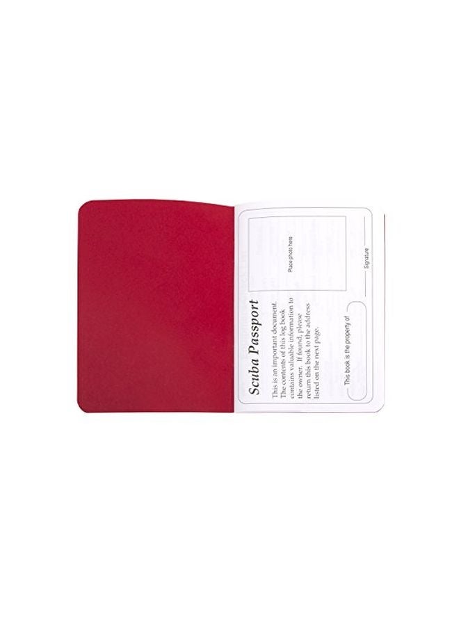 Trident - Passport Log Book Red - Image 1