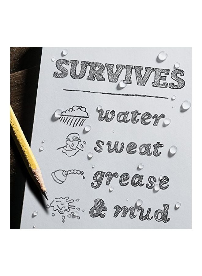 Rite in the Rain All Weather Universal Soft Cover Notebook Black - Image 2