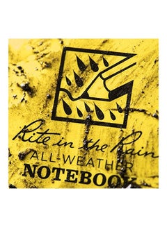 Rite in the Rain All Weather Universal Notebook Yellow/Black  - Image 2