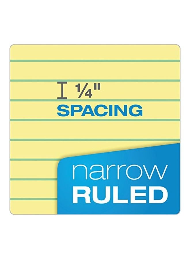 TOPS 6-Piece Docket Writing Pads Yellow/Green - Image 4