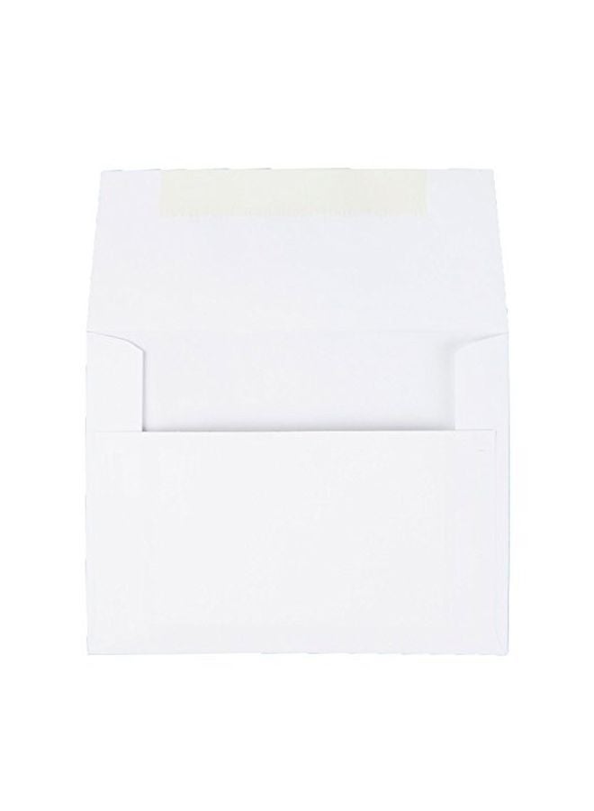 Quality Park 100- Piece Invitation Envelopes White - Image 1